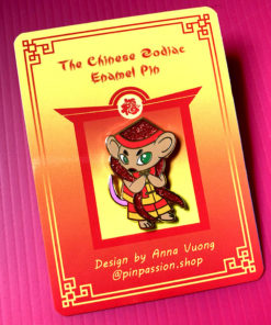 Chinese Zodiac Rat - Red