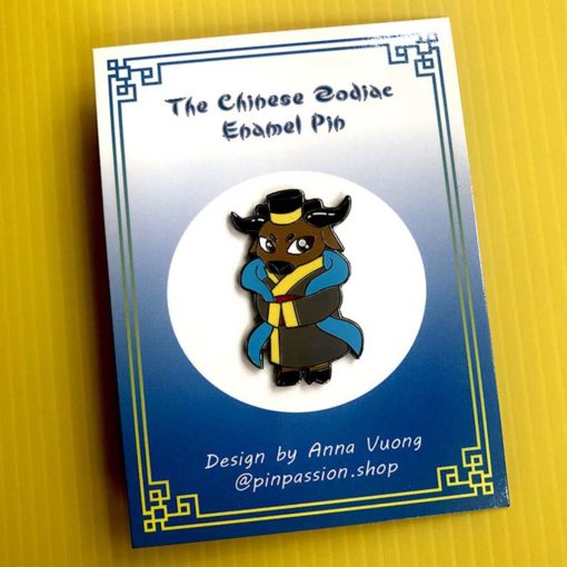 Chinese Zodiac Ox - Grey