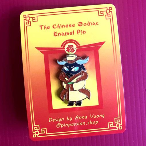 Chinese Zodiac Ox - Yellow
