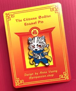 Chinese Zodiac Tiger - Blue